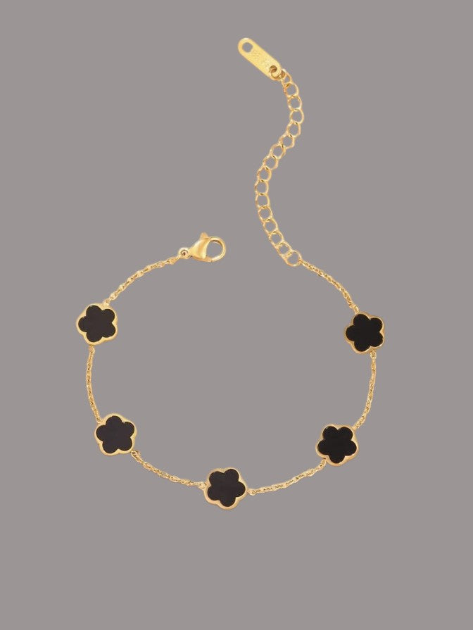 Clover Bracelet - Black
