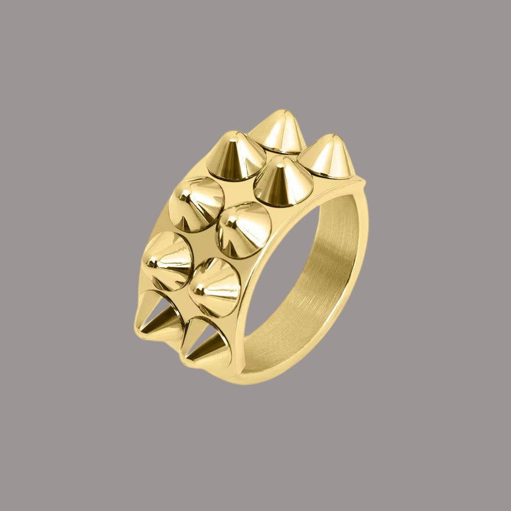 Spike ring - Gold