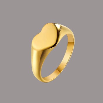 Heart Ring - Gold