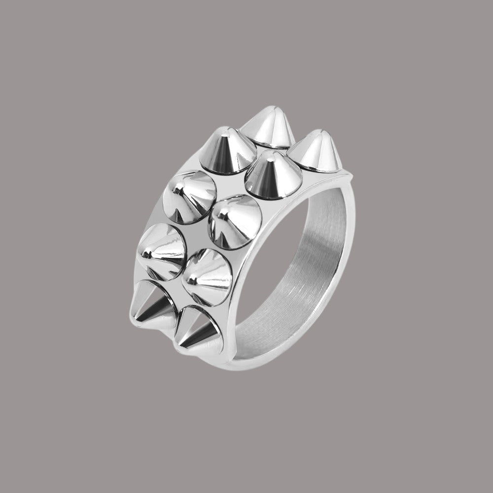 Spike ring - Silver