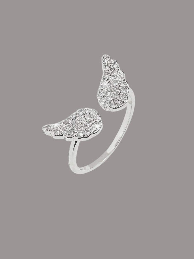 Angel Wings Ring - Rose Gold